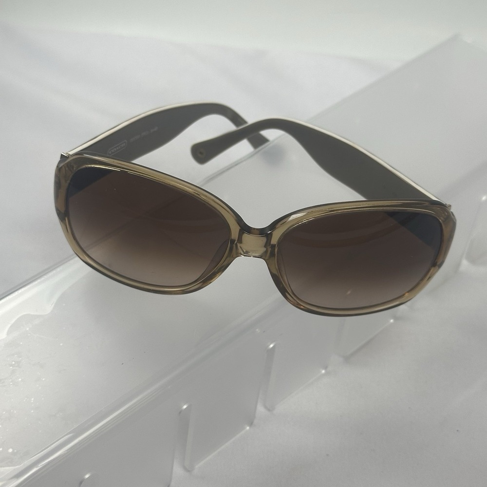 Coach Odessa S822 Sand Brown Beige Sunglasses Frames 58-15 125 Women 17299 - Picture 2 of 16
